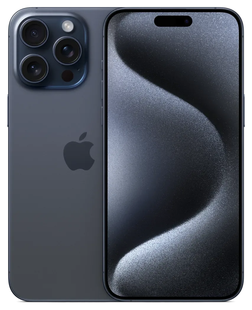 iPhone 15 Pro Max Blue Titanium